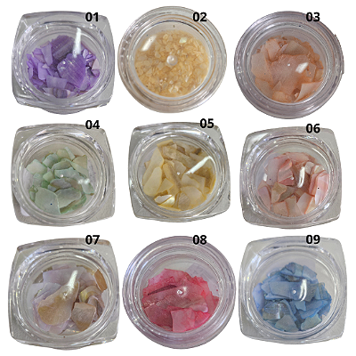 Madre Pérola Coloridas