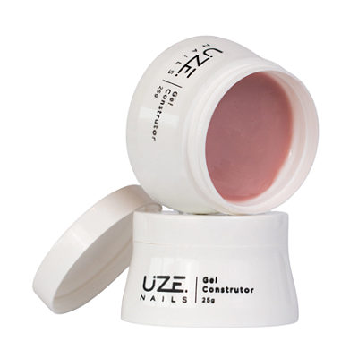 Gel Construtor Natural Nude Pink 25g Uze Nails