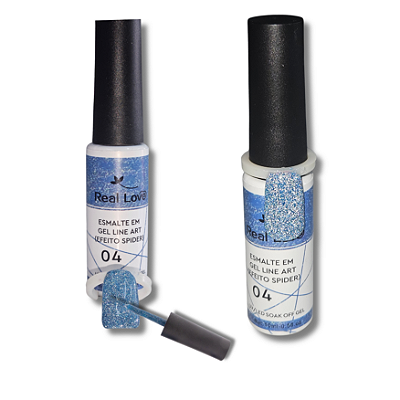 Esmalte Em Gel Line Art 10ml - Real Love