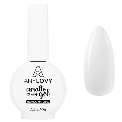 Esmalte Gel Blanco Natural  ANYLOVY 10g