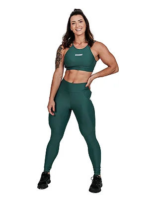LEGGING C/ BOLSO LATERAL VERDE SAFARI