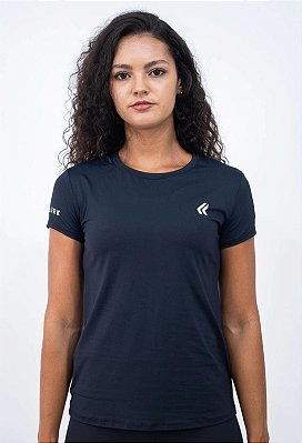 Camiseta Feminina Dry Poliamida Preta Lurk Tam: G