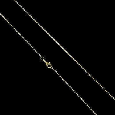 Corrente Cartie  (0.5mm- 70cm)    (3G) - BANHADO A OURO 18k
