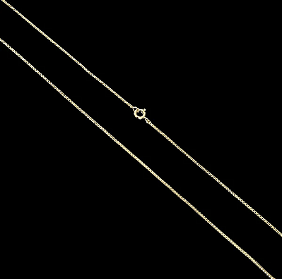 CORRENTE VENEZIANA( 1.5MM - 50, 60cm ou 70cm)  -  BANHADO A OURO 18k