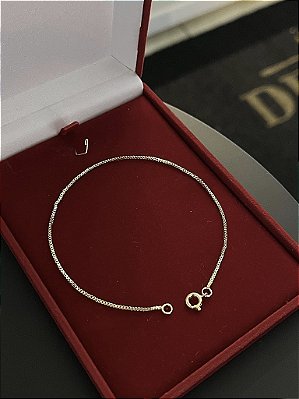 PULSEIRA  VENEZIANA  (1.5mm) Escolha  17cm a 21cm - Banhado a Ouro 18K