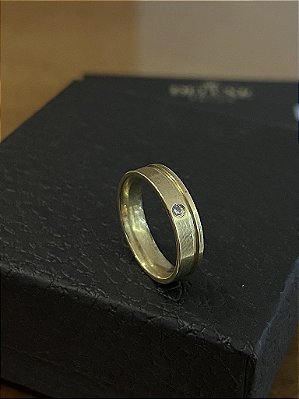 ALIANÇA  5mm  - FEITO DE MOEDA ANTIGA
