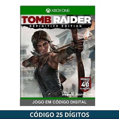[PRODUTO DIGITAL] Tomb Raider Definitive Edition Xbox One Código de Ativação Xbox