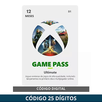 Game Pass Ultimate 12 meses