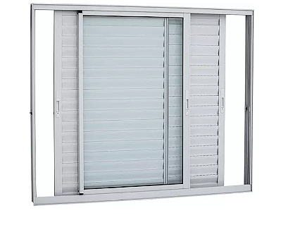 Janela 3F Sem Grade Branco Linha Premium Várias Medidas