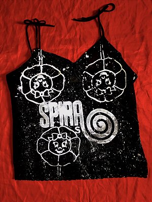 ☥ BLUSA SPIRAL FLOWERS ☥