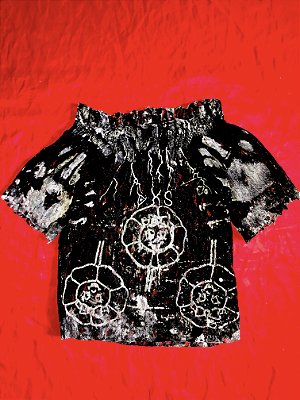 ☥ BLUSA FLORES DE MADALENA ☥