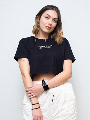 Cropped Basic Black