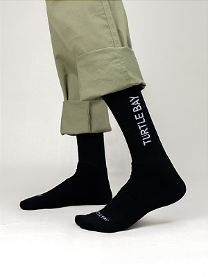 Meia Turtle Original Black