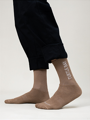 Meia Turtle Original Caqui