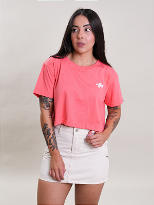 Cropped Turtles Pêssego