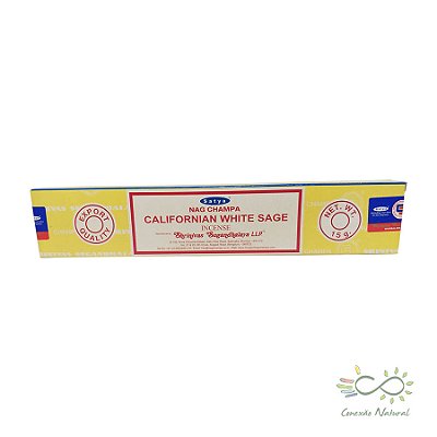 Incenso Satya Nagchampa Californian White Sage