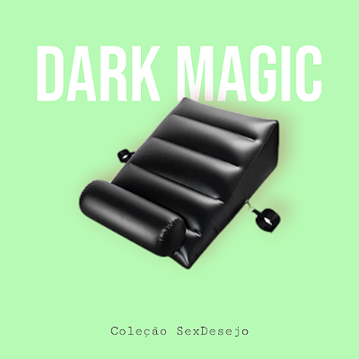 Dark Magic - Colchão Inflável em PVC com algemas