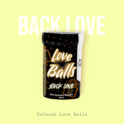 Love Balls Back Love Anal 02 Unidades