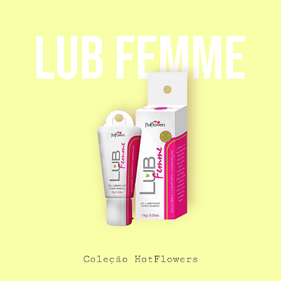 LUBFEMME- Lubrifica Hidrata e Mantém o Equilíbrio na região intima