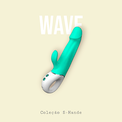 Massageador de Ponto G e clitóris - Wave - S-hande