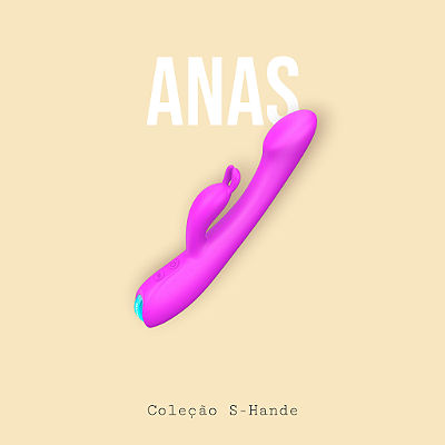 Vibrador de Ponto G e Clitóris - Anas - S-Hande