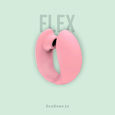 Vibrador com Sucção de clitóris - Flex