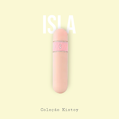Vibrador de Pulsação Portatil - Isla - Kisstoy