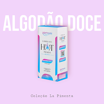 Lubrificante Hot Premium Algodão Doce