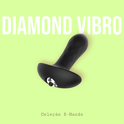 Plug Anal com Vibro- Diamond - S-Hande