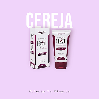 Lubrificante Hot Premium Cereja