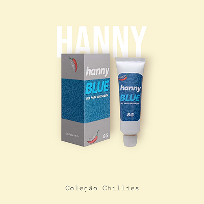 Hanny Blue Gel Dessensibilizante Anal - Chillies