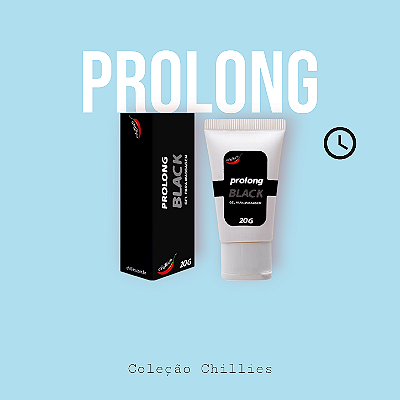 Prolong Black Gel Retardador - Chillies