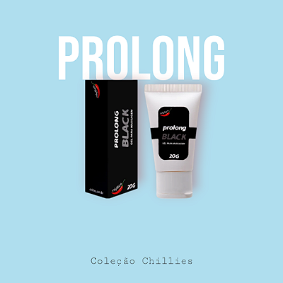 Prolong Black Gel Retardador - Chillies