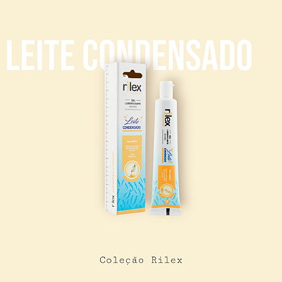 Gel Lubrificante Íntimo Leite Condensado 50G Rilex