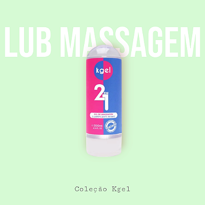 Lubrificante Íntimo Kgel 2 em 1 – Prazer e Conforto 200ml