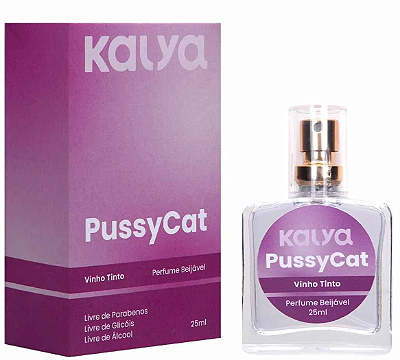 Pussycat Perfume Beijável 25Ml Kalya