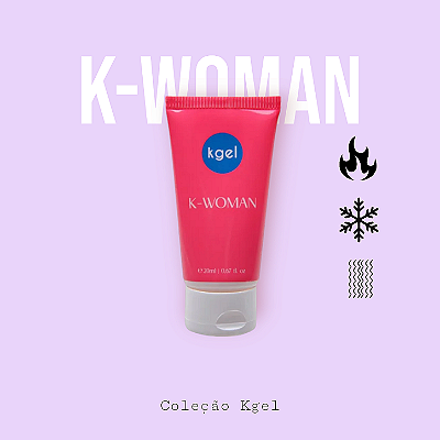 K-Woman Gel Excitante Vibrações 20Ml Kgel