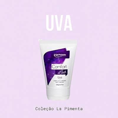 Lubrificante Comfort Lub Beijável Uva