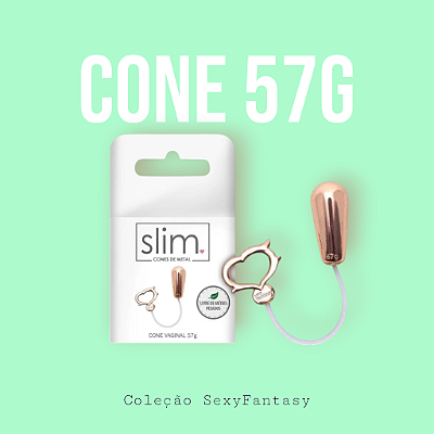 Cone Vaginal Metal 4,1 X 1,9Cm 57G