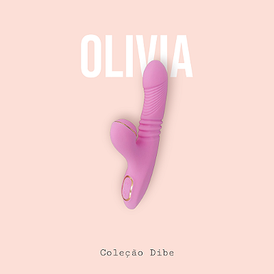 Rabbit com Sucção Vai e vem Olivia - Dibe