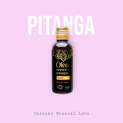 Óleo Corporal Para Massagem 120Ml - Pitanga