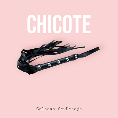 Chicote Luxo - Bondage - 59 cm