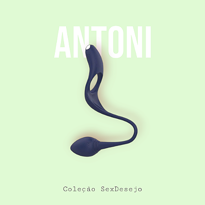 Antoni - Anel Peniano com estimulador de clitóris e Plug Anal
