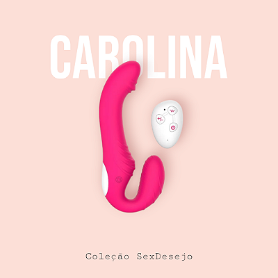 Carolina - Strapless Recarregáve - 10 Modos de Vibração e Controle Remoto