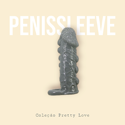 Penissleeve - Extensora com Anel para Escroto - 14.0 X 4.0 - Pretty Love
