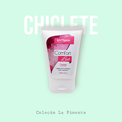 Lubrificante Comfort Lub Beijável Chiclete