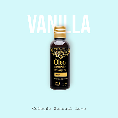 Óleo Corporal Para Massagem Vanilla