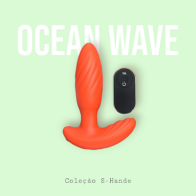 Ocean Wave - Ponto G e clitóris / Próstata com Rotação de Esferas - S-Hande