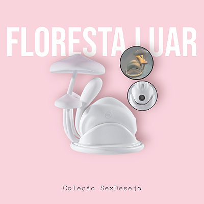 Floresta ao Luar Luminária - Vibrador Duplo para Clitóris