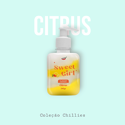 Sweet Girl Gel Hidratante Virilha Citrus